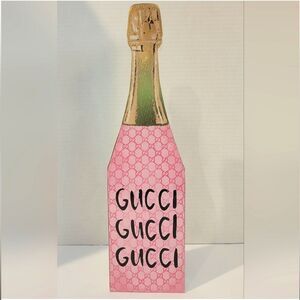 New Luxury Champagne Bottle Gucci Wine bottle Home decor